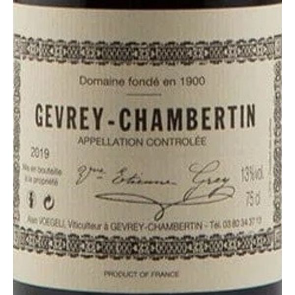 Domaine Fourrier, Gevrey-Chambertin Premier Cru, Cherbaudes