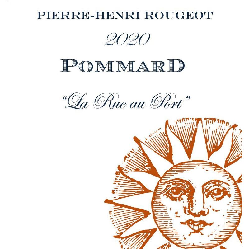 2020 Pierre-Henri Rougeot Pommard La Rue au Port bottle
