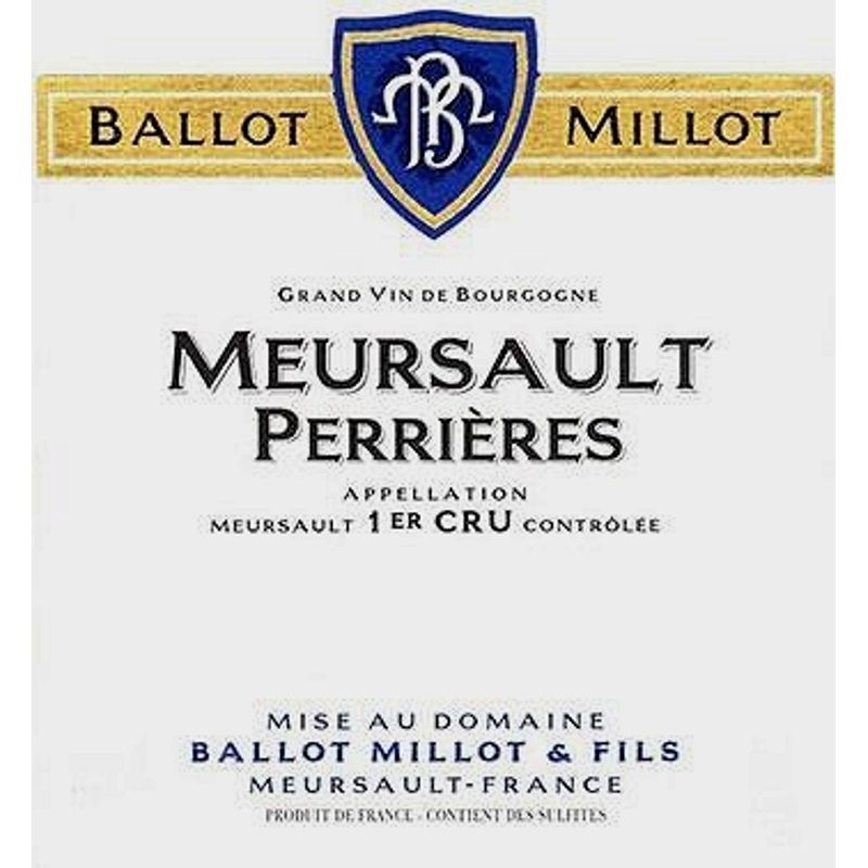 2019 Ballot-Millot Meursault Premier Cru Perrières bottle