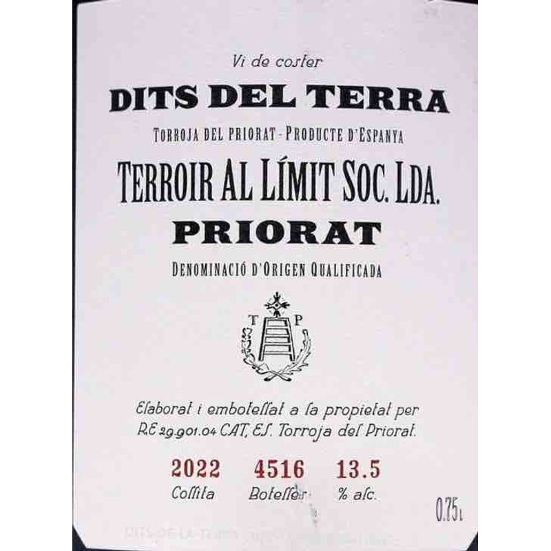 2022 Terroir al Limit Dits del Terra bottle
