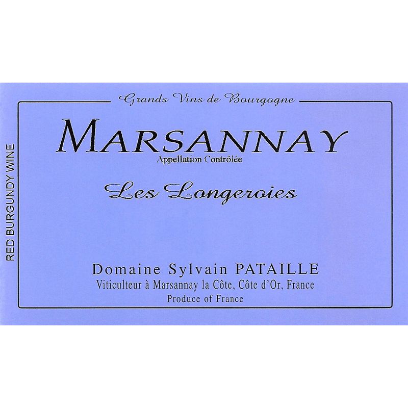 2022 Sylvain pataille marsannay les longeroies bottle