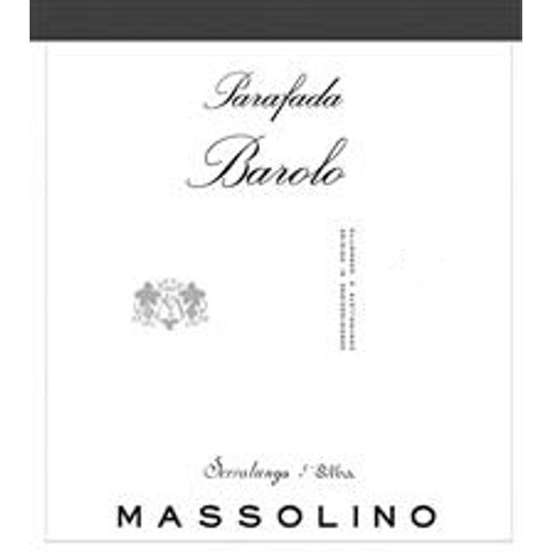 2019 Massolino barolo parafada bottle