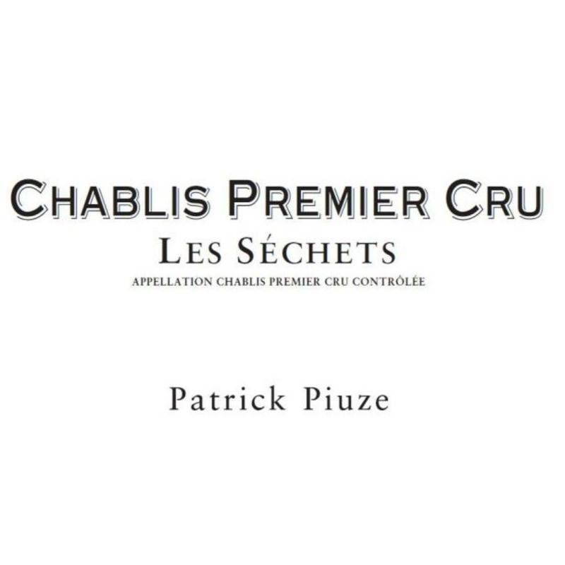 2024 Patrick piuze chablis 1er cru les sechets bottle