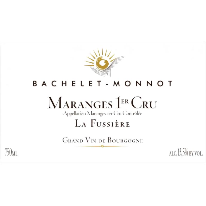 2020 Bachelet-Monnot Maranges Premier Cru La Fussière Blanc bottle