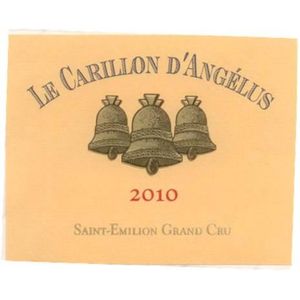 2010 Le Carillon d'Angelus, Saint-Emilion Grand Cru 12x75cl