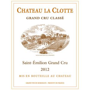 2019 Chateau La Clotte Grand Cru Classe, Saint-Emilion Grand Cru 6x75cl