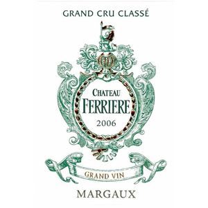 2006 Chateau Ferriere 3eme Cru Classe, Margaux 12x75cl