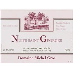 2019 Domaine Michel Gros, Nuits-Saint-Georges, Rouge 12x75cl