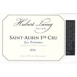 2016 Hubert Lamy, Saint-Aubin Premier Cru, Les Frionnes Blanc 12x75cl
