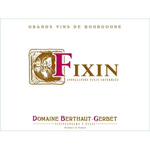 2016 Domaine Berthaut-Gerbet, Fixin 12x75cl