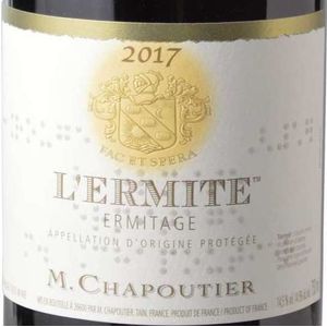 2019 M. Chapoutier, Hermitage, Le Meal Rouge 6x75cl