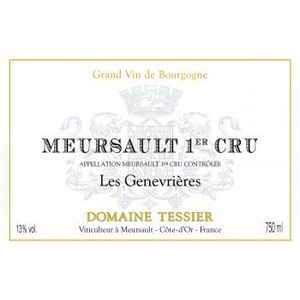 2018 Domaine Tessier, Meursault Premier Cru, Genevrieres 6x75cl