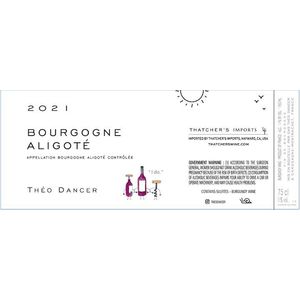 2021 Theo Dancer, Bourgogne Aligote 6x75cl