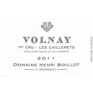 2017 Domaine Henri Boillot, Volnay Premier Cru, Les Caillerets 6x75cl