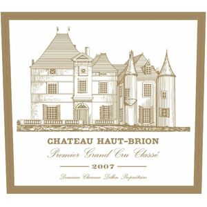 2007 Chateau Haut-Brion Premier Cru Classe, Pessac-Leognan 12x75cl