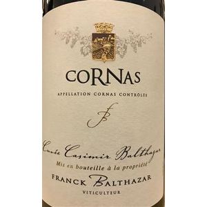 2018 Franck Balthazar, Cornas, Casimir 12x75cl