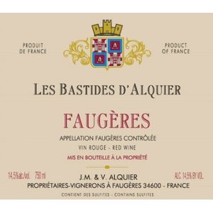 2018 Jean-Michel Alquier, Bastides Reserve, Faugeres 6x75cl