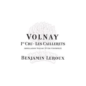 2019 Benjamin Leroux, Volnay Premier Cru, Les Caillerets 6x75cl
