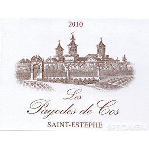 2010 Les Pagodes de Cos, Saint-Estephe 12x75cl