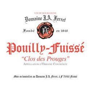 2021 Domaine J. A. Ferret, Pouilly-Fuisse, Clos des Prouges 6x75cl