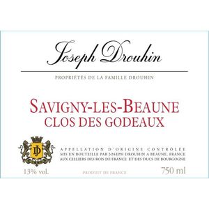 2019 Joseph Drouhin, Savigny-les-Beaune, Les Godeaux 6x75cl