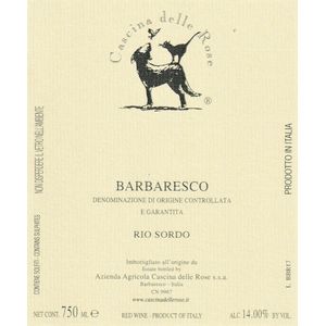 2008 Cascina delle Rose, Barbaresco, Rio Sordo 6x75cl