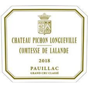 2018 Chateau Pichon Longueville Comtesse de Lalande 2eme Cru Classe, Pauillac 6x75cl