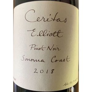 2021 Ceritas, Elliott Vineyard Pinot Noir, Sonoma Coast 6x75cl