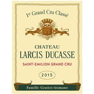 2015 Chateau Larcis Ducasse Premier Grand Cru Classe B, Saint-Emilion Grand Cru 6x75cl