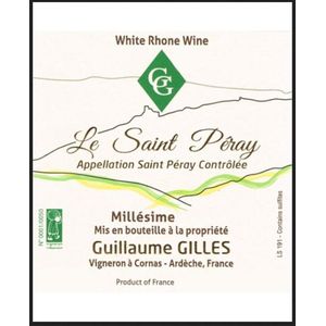 2021 Guillaume Gilles, Saint-Peray 6x75cl