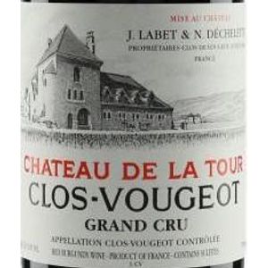 2017 Chateau de la Tour, Clos de Vougeot Grand Cru, Hommage a Jean Morin 6x75cl