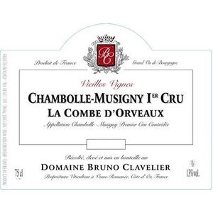 2022 Domaine Bruno Clavelier, Chambolle-Musigny Premier Cru, La Combe d'Orveau 12x75cl