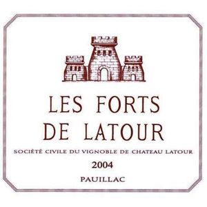 2004 Les Forts de Latour, Pauillac 12x75cl