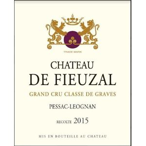 2015 Chateau de Fieuzal, Rouge Cru Classe, Pessac-Leognan 6x75cl