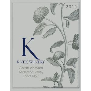 2010 Knez Winery, Pinot Noir Cerise Vineyard, Anderson Valley 12x75cl