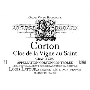 2020 Domaine Louis Latour, Corton Grand Cru, Clos de la Vigne au Saint 6x75cl