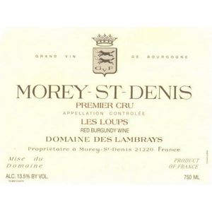 2019 Domaine des Lambrays, Morey-Saint-Denis Premier Cru, Loups 6x75cl