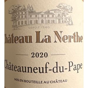 2020 Chateau La Nerthe, Chateauneuf-du-Pape 6x75cl