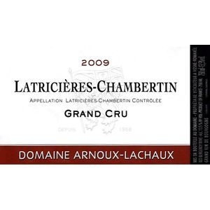 2009 Domaine Arnoux-Lachaux, Latricieres-Chambertin Grand Cru 6x75cl