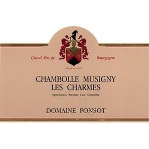 2012 Domaine Ponsot, Chambolle-Musigny Premier Cru, Les Charmes 6x75cl