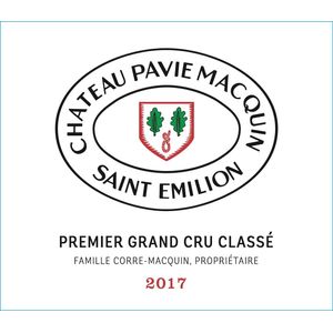 2017 Chateau Pavie Macquin Premier Grand Cru Classe B, Saint-Emilion Grand Cru 6x150cl
