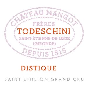 2021 Chateau Mangot, Todeschini Distique 14, Saint-Emilion Grand Cru 6x75cl