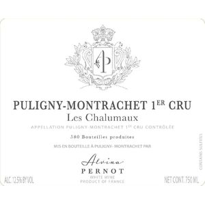 2022 Alvina Pernot, Puligny-Montrachet Premier Cru, Les Chalumaux 6x75cl