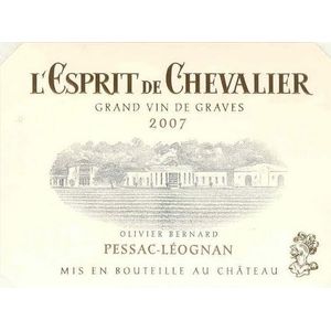 2021 L'Esprit de Chevalier Rouge, Pessac-Leognan 6x150cl