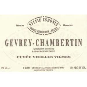 2018 Sylvie Esmonin, Gevrey-Chambertin, Vieillles Vignes 6x75cl