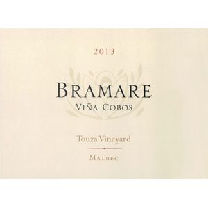 2013 Vina Cobos, Bramare Touza Malbec, Mendoza 6x75cl