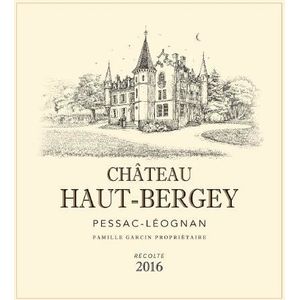 2020 Chateau Haut-Bergey, Rouge, Pessac-Leognan 6x150cl