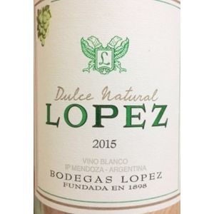 2015 Bodegas Lopez, Lopez Dulce Natural, Mendoza 6x75cl