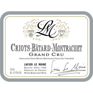 2020 Lucien Le Moine, Criots-Batard-Montrachet Grand Cru 6x75cl