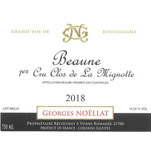 2017 Georges Noellat, Beaune Premier Cru, La Mignotte 12x75cl